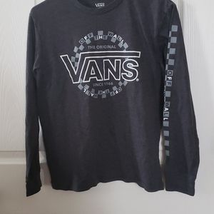 Vans long sleeve cotton tshirt